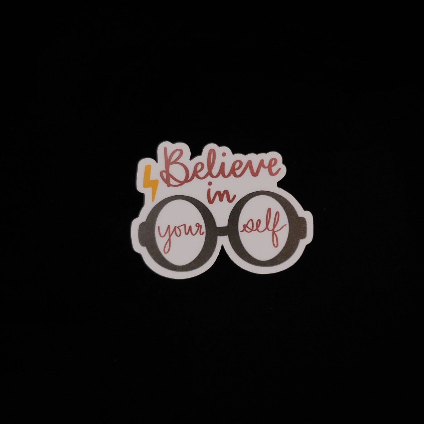 Sticker - “Believe in yourself” Harry Potter