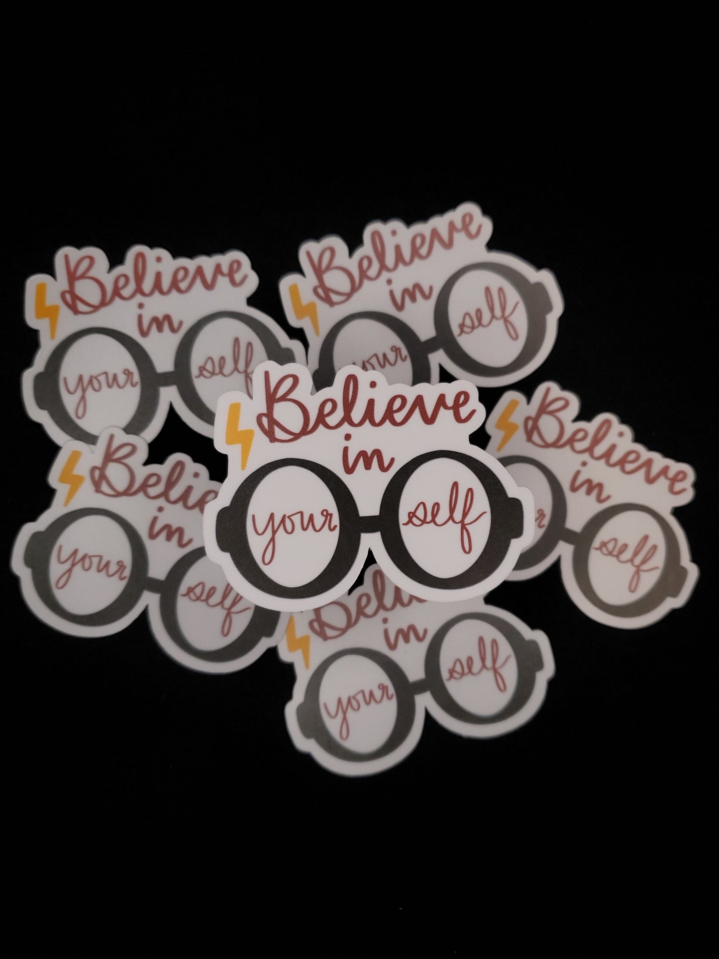 Sticker - “Believe in yourself” Harry Potter