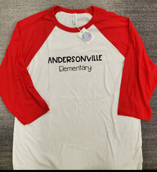Andersonville Baseball Tee