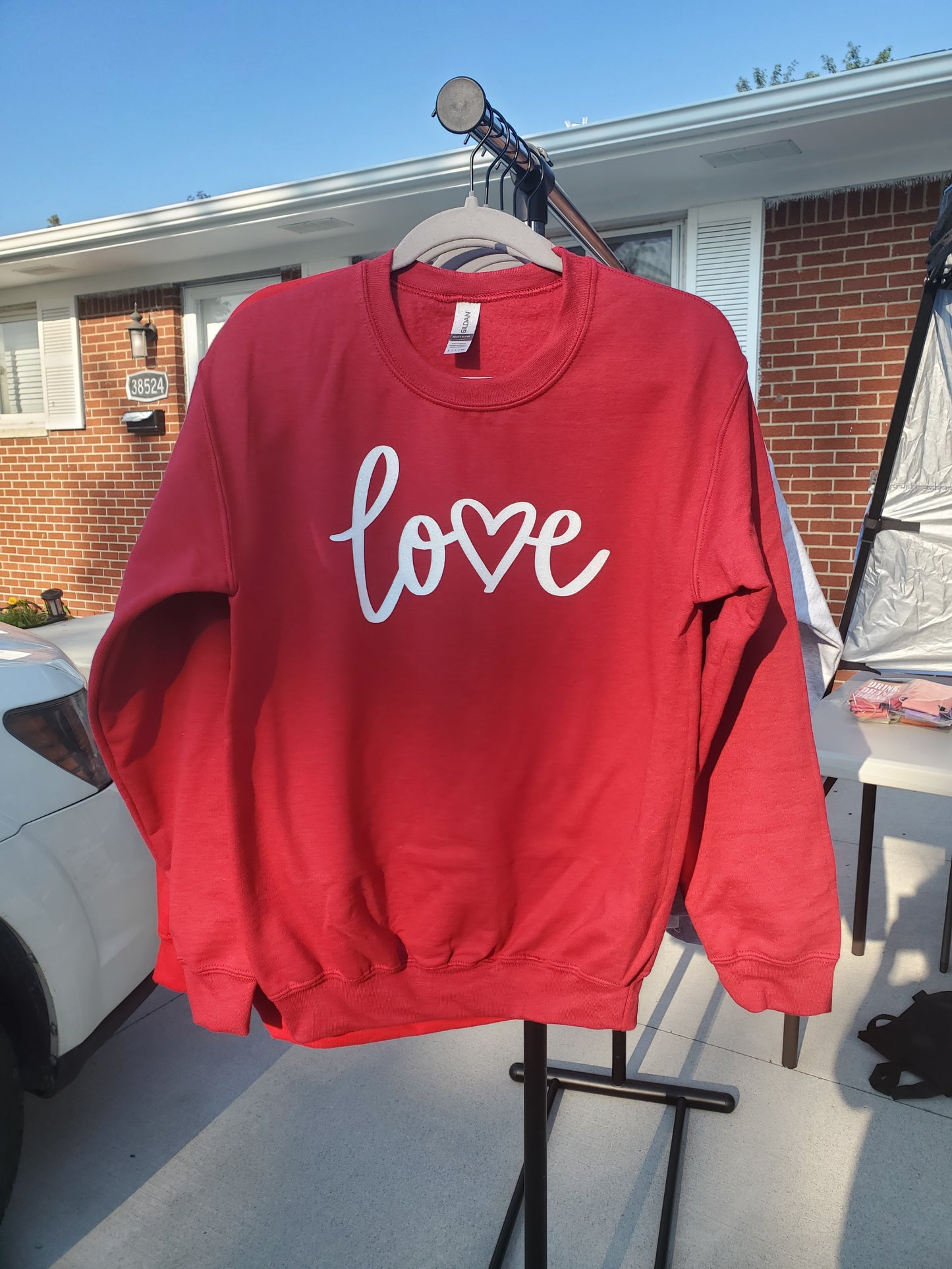 Love sweatshirt