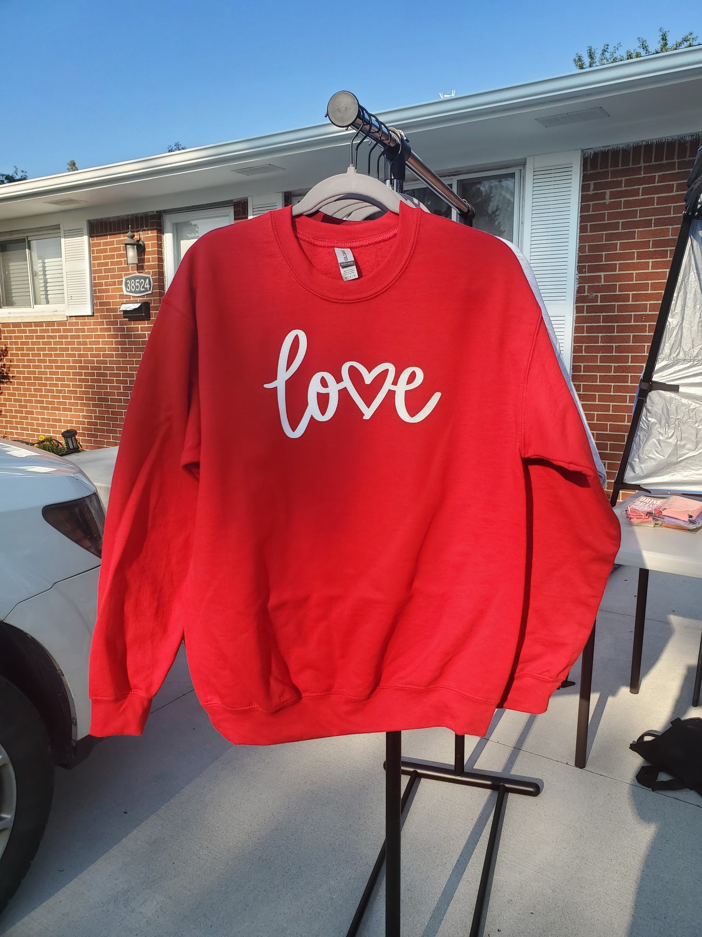 Love sweatshirt