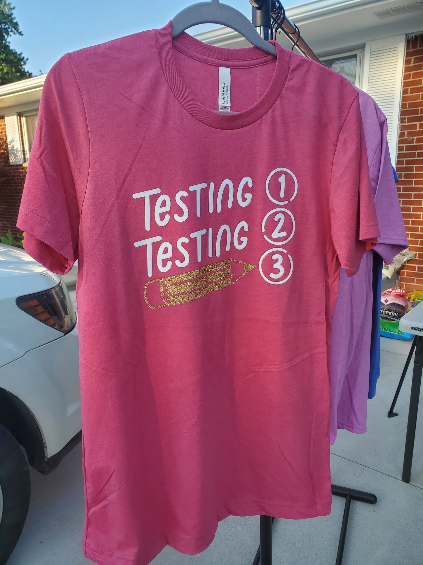 Testing, Testing 1, 2, 3 T-shirt