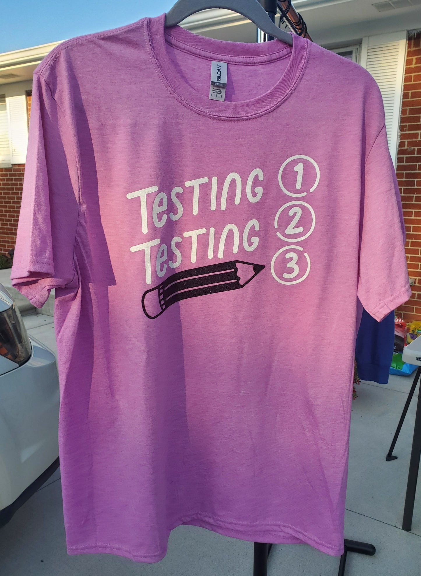 Testing, Testing 1, 2, 3 T-shirt