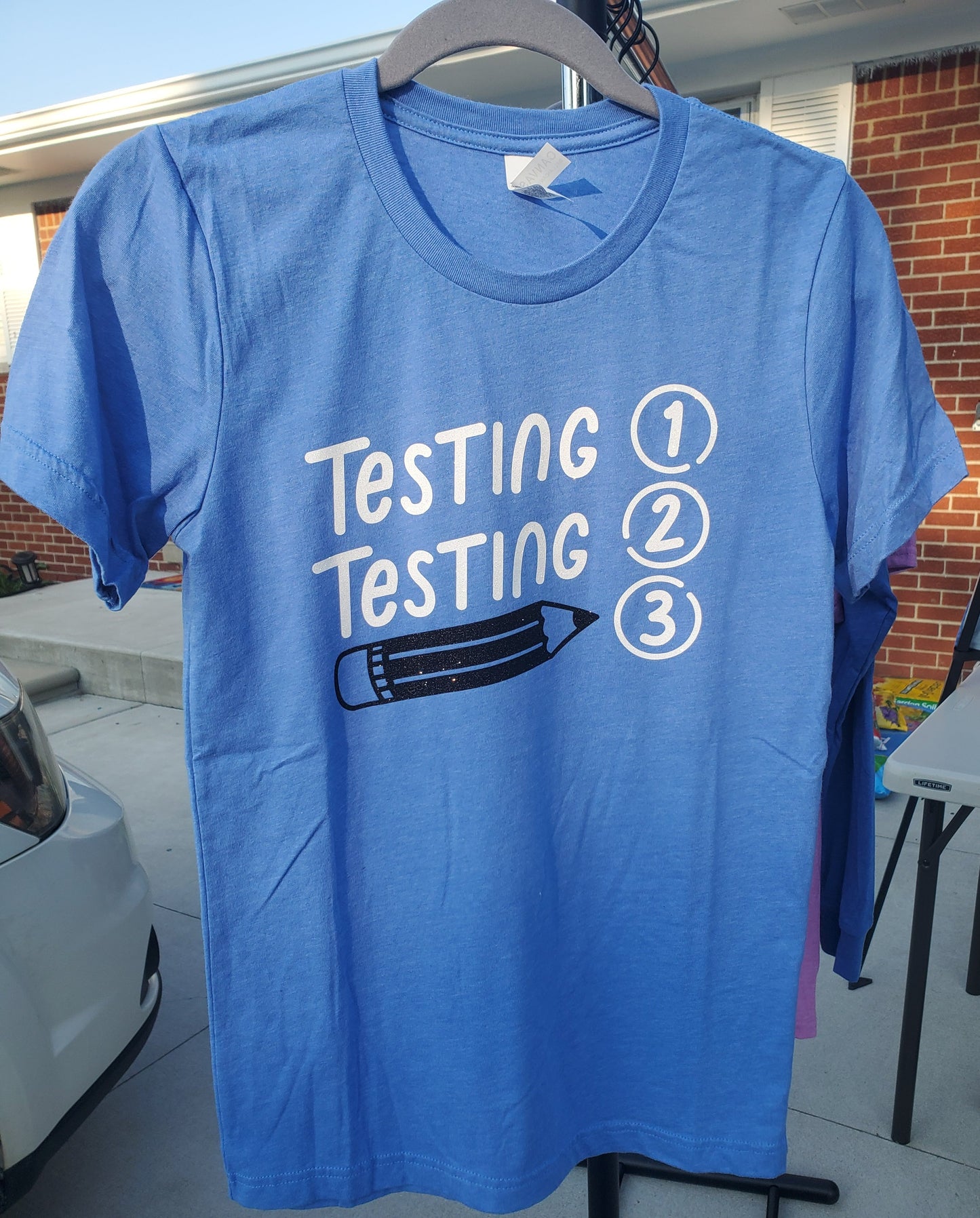 Testing, Testing 1, 2, 3 T-shirt