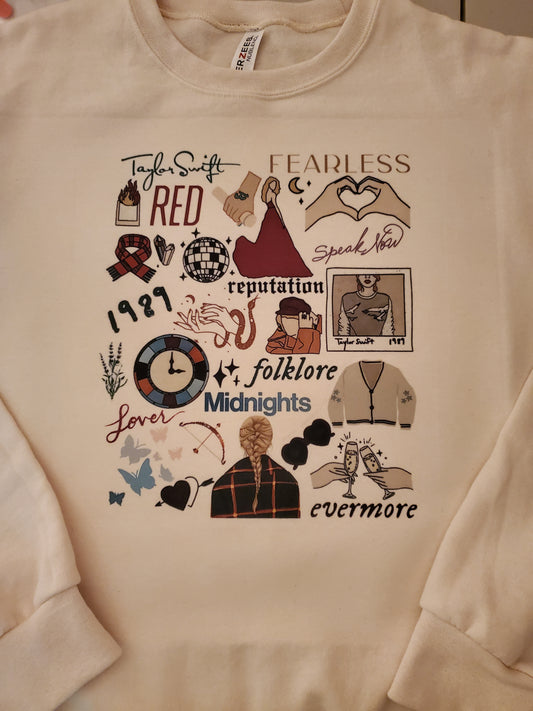 TSwift: The Eras Sweatshirt