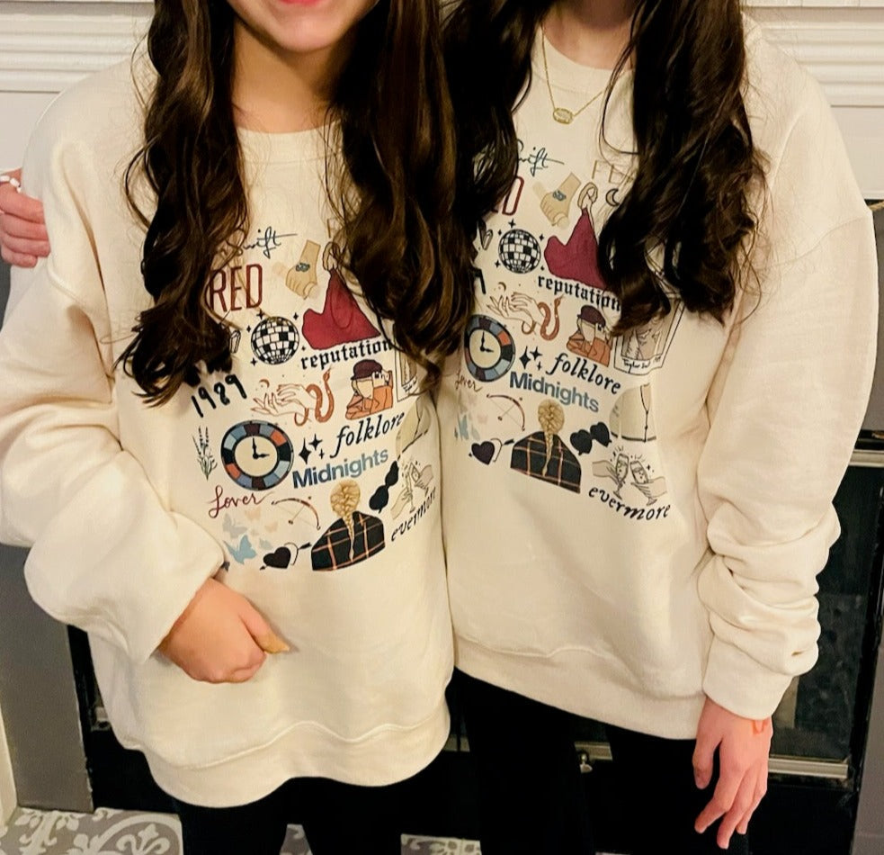 TSwift: The Eras Sweatshirt