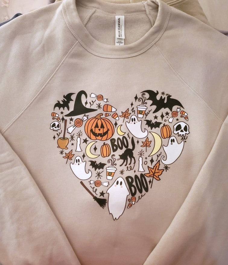 Halloween Heart Crewneck