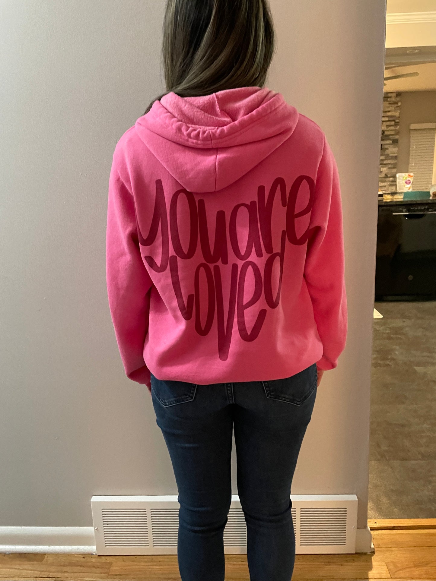 “You are loved” Graphic Sweatshirt